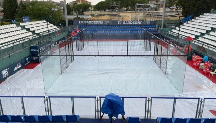 La jornada de cuartos del Sardegna Open se aplaza a este sábado por la mañana