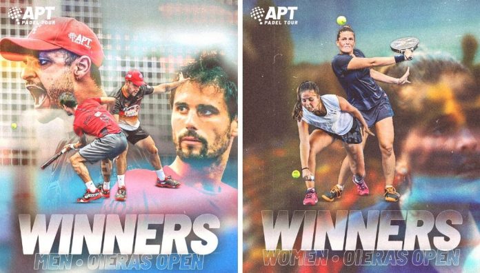 Oliveira-Melgratti y Borrero-Schuck se imponen en el Oeiras Open del APT Padel Tour