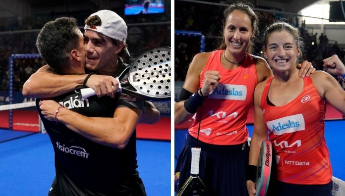 Lebrón - Galán y Triay - Salazar imponen su ley en las finales del Menorca Open