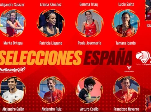 España ya tiene a sus jugadores seleccionados para el Mundial de Pádel de Doha