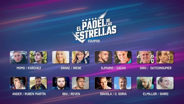 Arrancó la segunda edición de El Pádel de las Estrellas: participantes, enfrentamientos y streaming