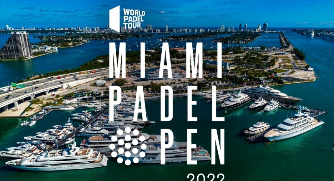 ¡La temporada 2022 del World Padel Tour arrancará en Miami!