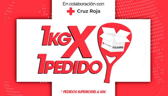 Padel Nuestro colabora con Cruz Roja en la lucha contra la pobreza alimentaria