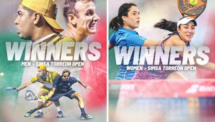 Restivo - Aguirre y De la Peña - Cabrejas se imponen en el Simsa Torreón Open del APT Padel Tour