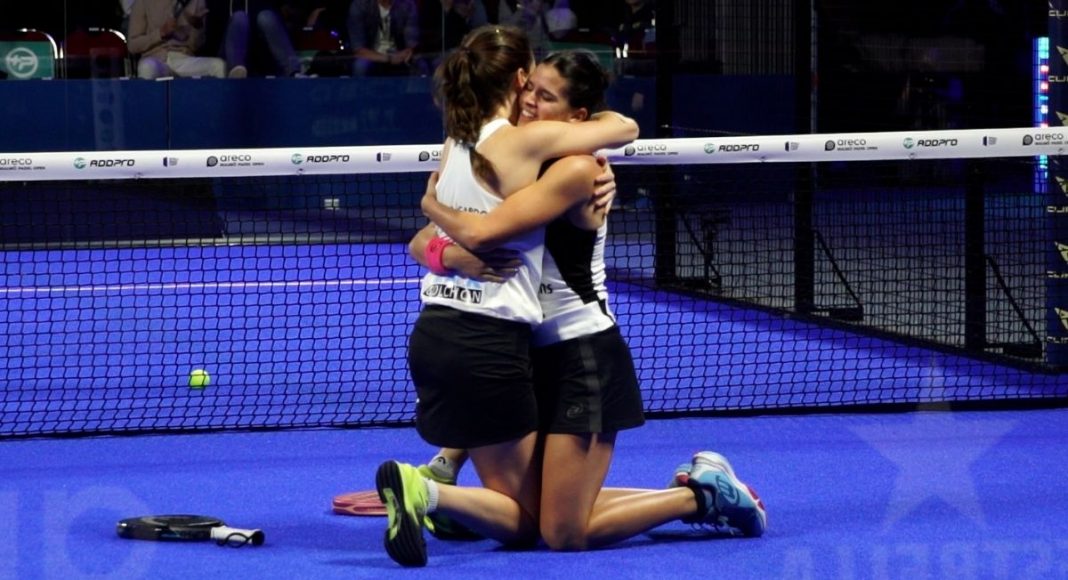 Tamara Icardo y Delfi Brea cortan la racha de Gemma Triay y Ale Salazar en las semifinales del Malmö Padel Open