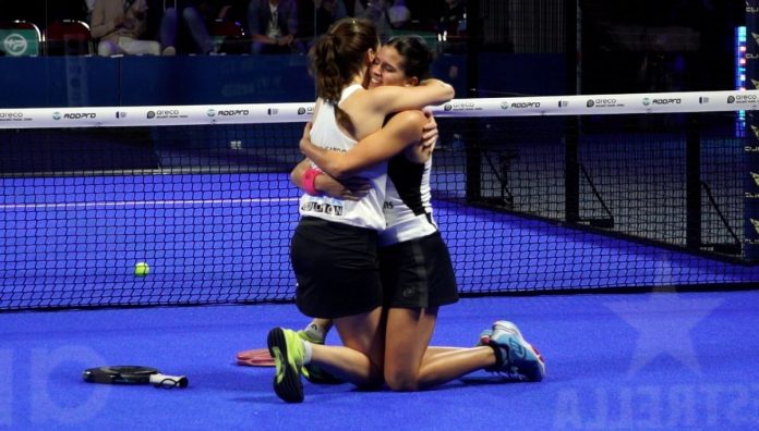 Tamara Icardo y Delfi Brea cortan la racha de Gemma Triay y Ale Salazar en las semifinales del Malmö Padel Open