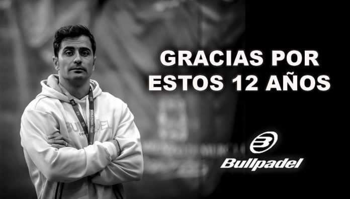 Manu Martín deja las filas de Bullpadel tras 12 años