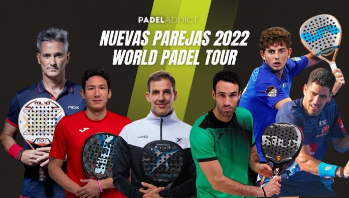 ¿Cuáles son las nuevas parejas para 2022 del World Padel Tour?