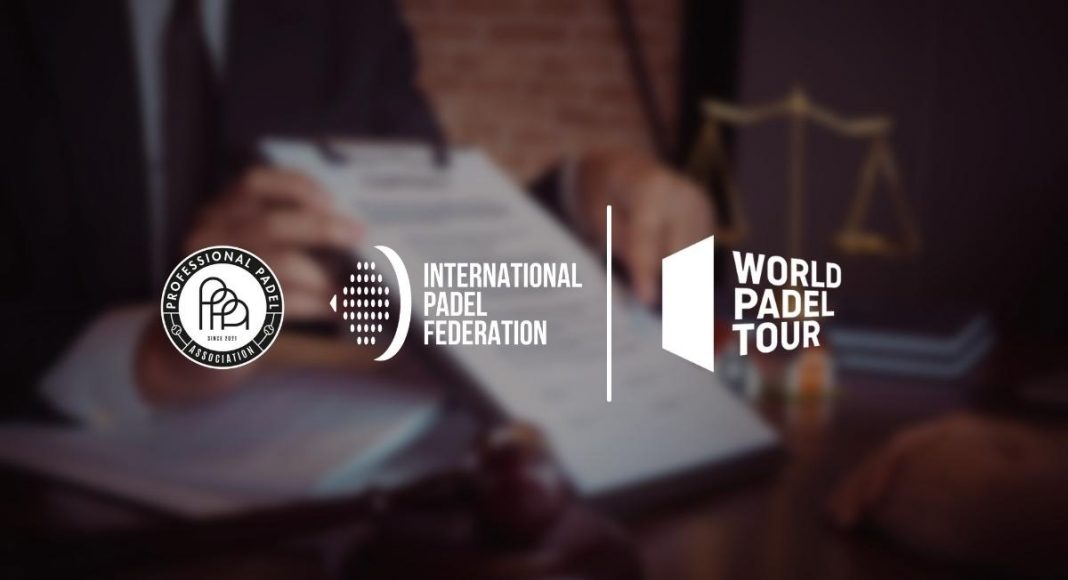La FIP y la Asociación de Jugadores presentan una denuncia contra Setpoint Events, S.A., organizadora del World Padel Tour