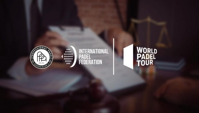 La FIP y la Asociación de Jugadores presentan una denuncia contra Setpoint Events, S.A., organizadora del World Padel Tour