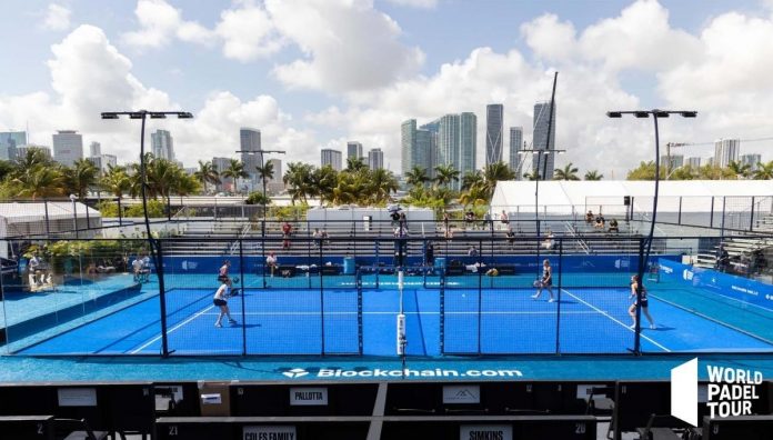 Primeras parejas clasificadas en el estreno del Miami Padel Open 2022