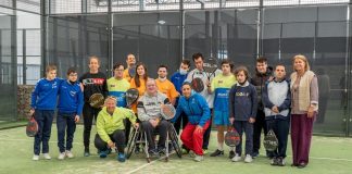 Siux realiza una donación de palas a la Asociación Pádel Para Todos