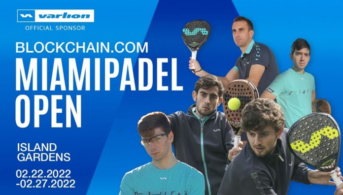Varlion será Sponsor Oficial de World Padel Tour en Miami