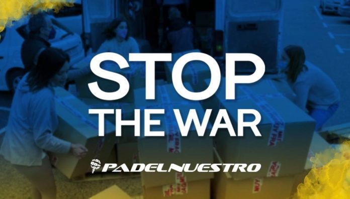 Padel Nuestro y la Universidad de Murcia: Unidos contra la guerra