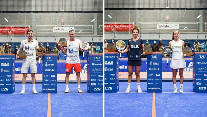 Miguel Lamperti - Jon Sanz y Martita Ortega - Bea González se llevan el Getafe Challenger