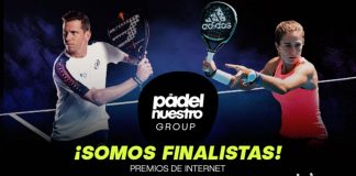 Grupo Pádel Nuestro a un paso de hacer historia en los Premios de Internet