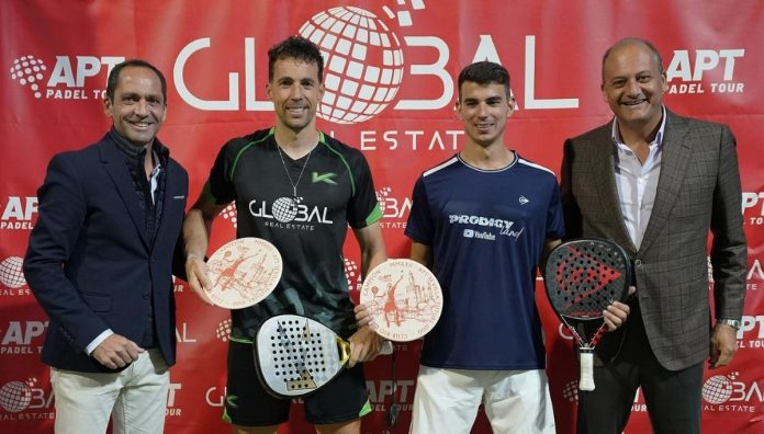 Javi Pérez y José Luis González, ganadores del Future de Sevilla del APT Padel Tour
