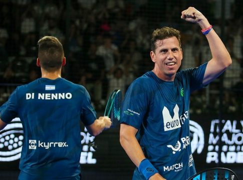 Paquito Navarro y Martín Di Nenno remontan y se meten en semifinales del Italy Major 2022
