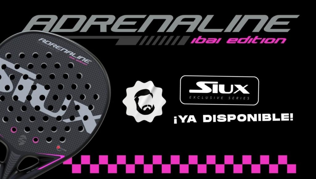 Siux Adrenaline Ibai Edition: Así es pala de Siux en colabora Ibai