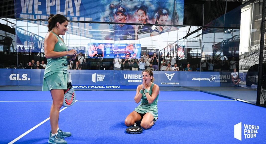 Ari Sánchez y Paula Josemaría se proclaman ganadoras del Vienna Padel Open