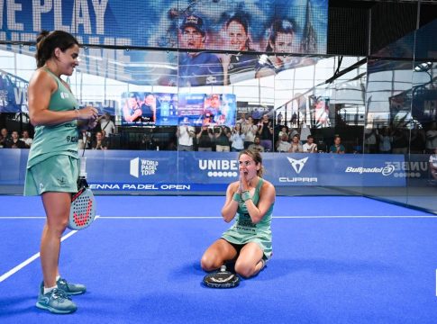 Ari Sánchez y Paula Josemaría se proclaman ganadoras del Vienna Padel Open