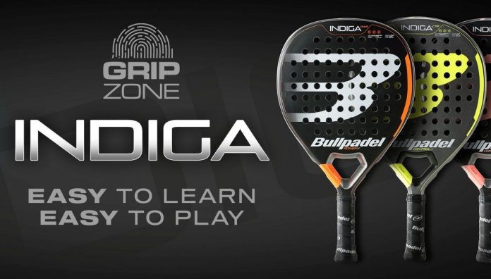 Bullpadel presenta su modelo Indiga, una pala para aprender más rápido y fácil