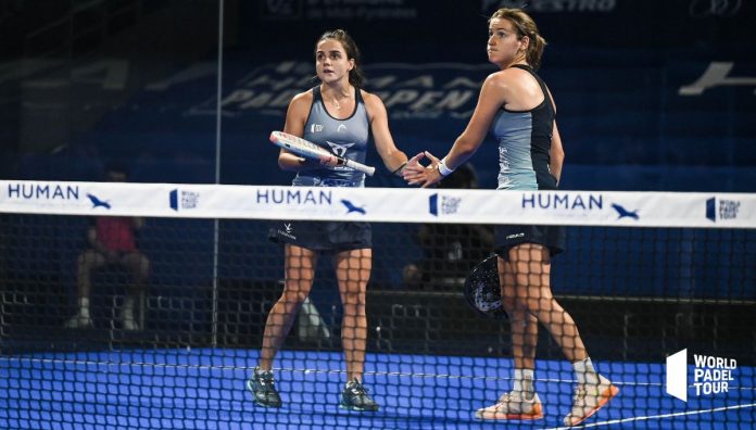 Susto inicial para Ari Sánchez y Paula Josemaría en los octavos del French Padel Open