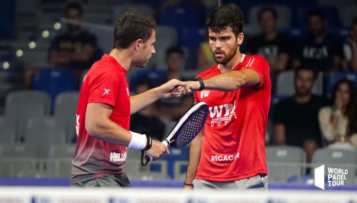 Javi Garrido y Lucas Campagnolo eliminan a Bela y Coello en el Cervezas Victoria Málaga Open