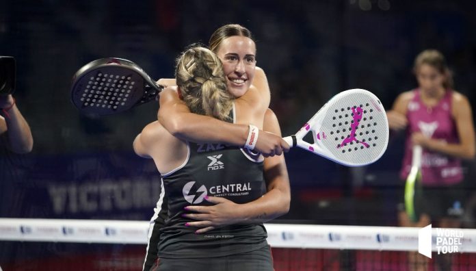 Las parejas femeninas favoritas mandan en el estreno del cuadro final del Cervezas Victoria Málaga Open 2022