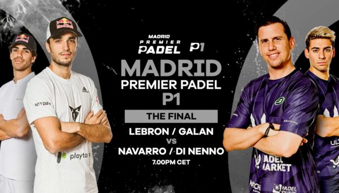 Streaming del Madrid Premier Padel: ¿Horario y dónde puedes ver la final?