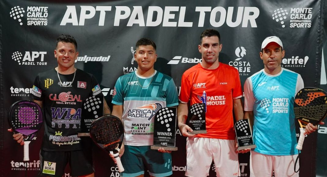 Tolito Aguirre y Tito Allemandi se muestran intratables en el Canarias Open