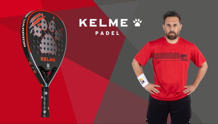 Así es la Kelme Warrior, la pala de pádel de Matias Díaz