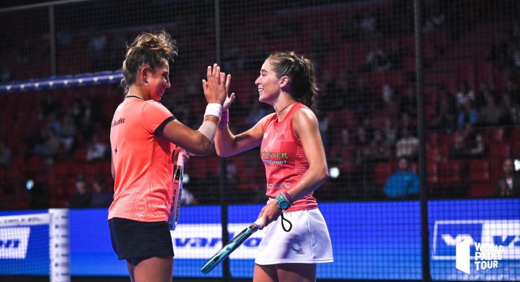Bea González y Marta Ortega remontan a tiempo ante Carolina Navarro y Claudia Jensen en el Swedish Padel Open