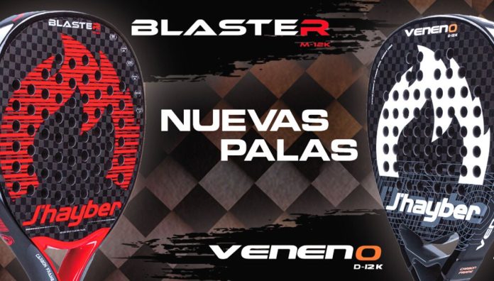 Blaster 12K y Veneno 12K, las nuevas palas que se unen a la colección J’hayber