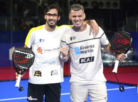 Sanyo Gutiérrez y Agustín Tapia, eliminados a manos de Ramiro Moyano y Xisco Gil en su debut en el Comunidad de Madrid Master