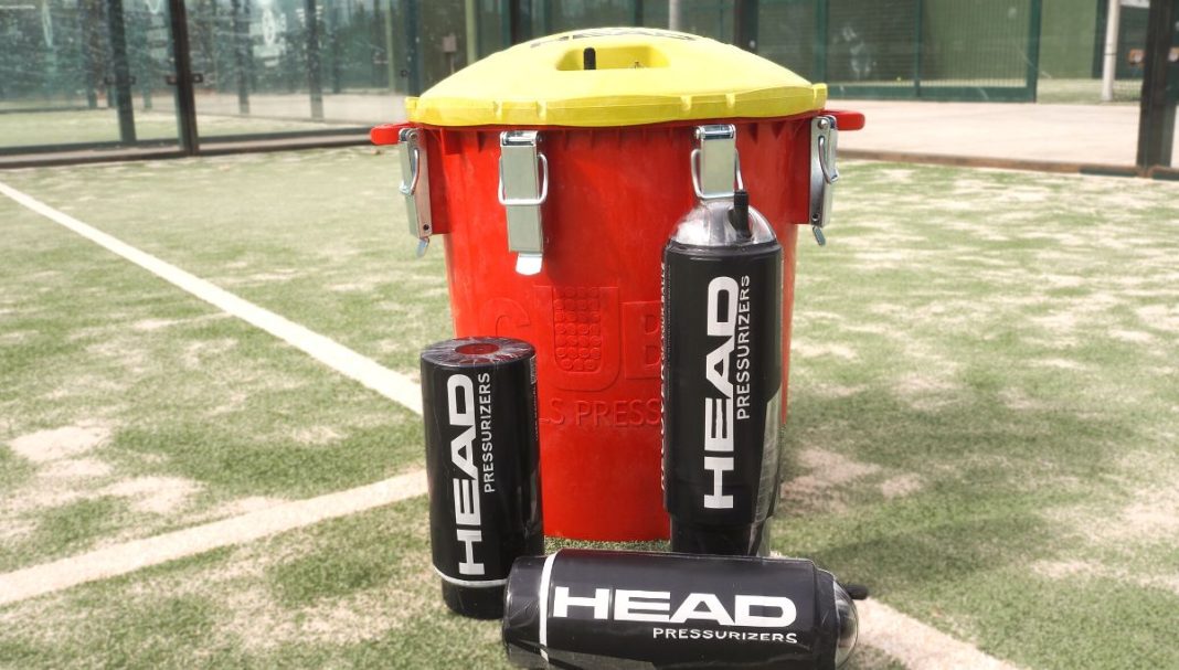 Tuboplus negro - Bote presurizado - Pelotas de pádel - Oferta