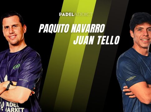 Paquito Navarro y Juan Tello jugarán juntos en el Newgiza P1 Premier Padel