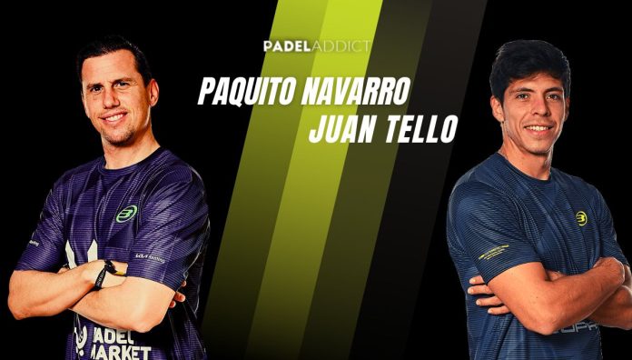 Paquito Navarro y Juan Tello jugarán juntos en el Newgiza P1 Premier Padel