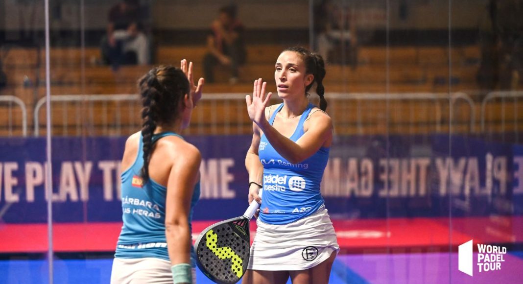 Vero Virseda y Bárbara Las Heras se apuntan a sus quintas semifinales en el Santander Open 2022