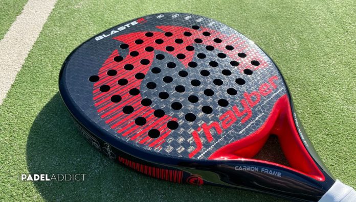 Así es la BLASTER-12K, la nueva pala de pádel de J'hayber