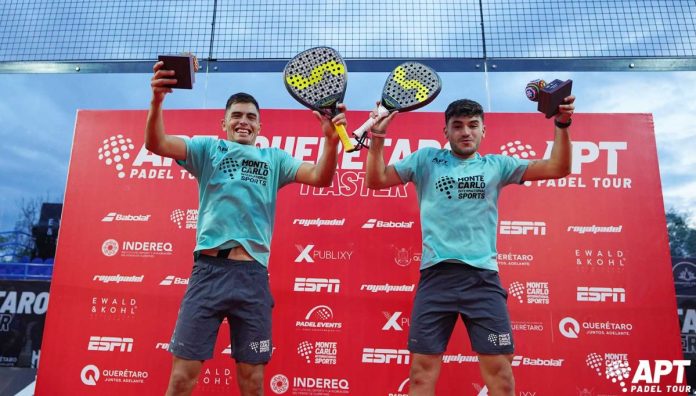 Maxi Arce y Franco Dal Bianco, título y número 1 asegurado en APT Padel Tour