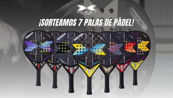 ¡Sorteamos 7 palas de pádel de Harlem Padel!