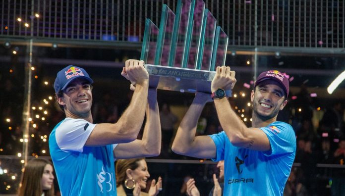 ¡Ale Galán y Juan Lebrón se proclaman ganadores del Milano Premier Padel P1!
