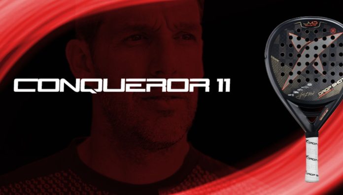 Drop Shot Conqueror 11, la nueva pala de Juan Martín Díaz