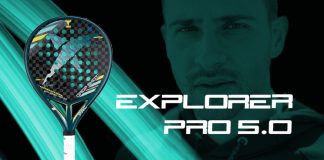 Drop Shot Explorer Pro 5.0, la nueva pala de Lucas Campagnolo
