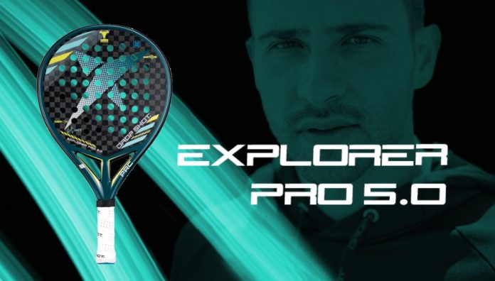 Drop Shot Explorer Pro 5.0, la nueva pala de Lucas Campagnolo
