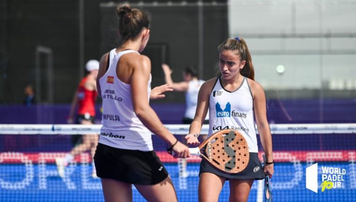 Claudia Jensen y Jessica Castelló van en serio y ya están en semifinales del Abu Dhabi Padel Master