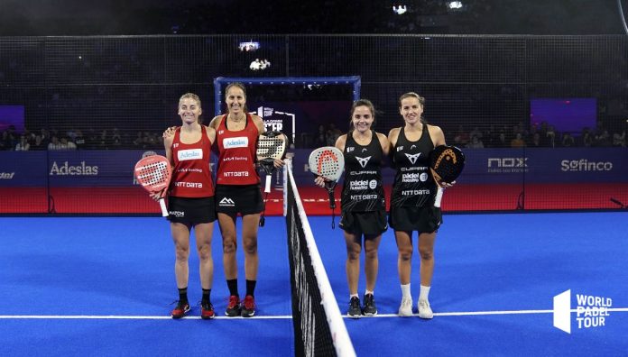 ¿En qué posiciones saldrán las principales parejas femeninas en la temporada 2023 de World Padel Tour?