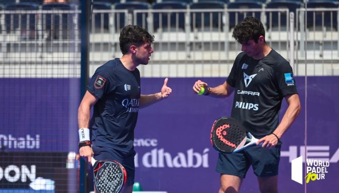 Agustín Tapia y Arturo Coello consiguen la victoria en las semifinales del Abu Dhabi Padel Master