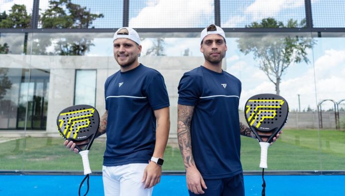 Tecnifibre acelera en el pádel y vuelve a unir a la pareja Alfonso/Chiostri